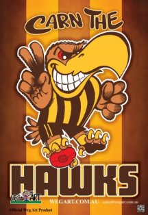 Hawks Supporter Poster